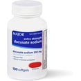 thumbnail image 1 of Major Extra Strength Docusate Sodium Laxatives Softgels for Constipation, 250mg, 100 Count, 1 of 5