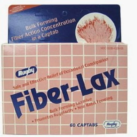 Rugby Fiber-Lax Polycarbo 500Mg Tab Calcium Polycarbophil-625 Mg White 90 Tablets Upc 305364306110