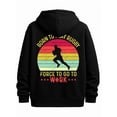 thumbnail image 1 of Rugby Force Work hoodies & sweatshirt for men hooded sweatshirt black Comfortable for Casual Wear Soft & Comfortable Perfect for Sports winter Unique Design Unisex hoodie, 1 of 7