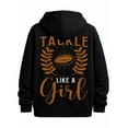 thumbnail image 1 of Rugby Girl Tackle funny hoodies mens sweater hoodie black Everyday & Formal Wear hoodies for autumn and winter Clothing Hoodie,Everyday Comfort halloween Fashion Unisex hoodie, 1 of 7