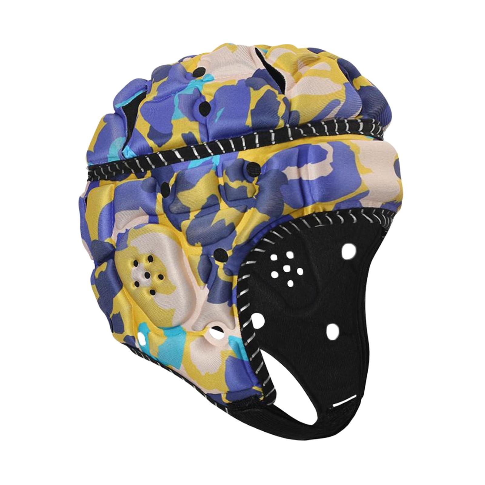 Rugby Helmet Headguard Headgear Shock Absorbing Foam Padding for Kids Boys Girls Outdoor Sports Training