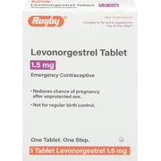 Rugby Levonorgestrel 1.5mg One Tablet Pregnancy Contraceptive Tablets