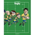 thumbnail image 1 of Rugby Livro para Colorir de Rugby, Book 1, (Paperback), 1 of 1