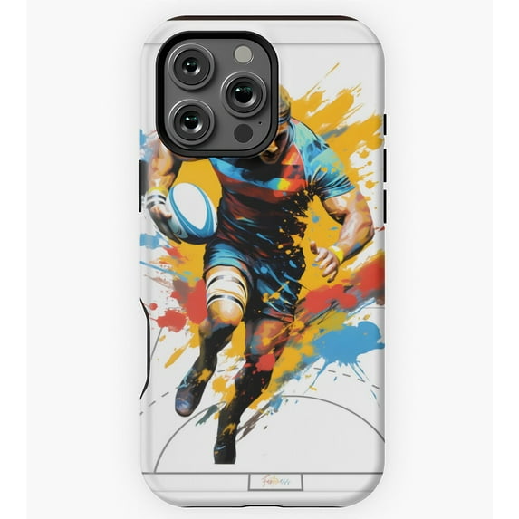 Rugby Lover GA4792 Phone Case for iPhone 11 to 17 Pro Max