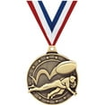 thumbnail image 1 of Rugby Medals, 2" Gold Diecast Rugby Medal Award 100 Pack, 1 of 2