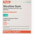 thumbnail image 1 of Rugby Nicotine Gums, Cinnamon, Sugar Free, 100 Count, Pack of 2, Stop Smoking Aid, 1 of 5