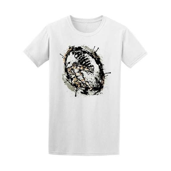 Rugby Player Inside Ball T-Shirt Men -Image by Shutterstock, Male Small