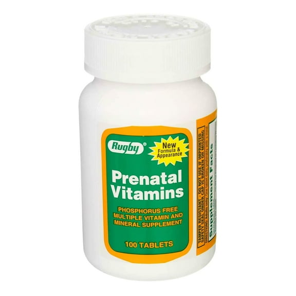 Rugby Prenatal Multiple Vitamin and Mineral Supplement