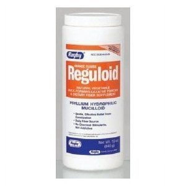 Reguloid Rugby Rugby Reguloid Natural Vegetable Bulk-Forming Laxative Orange Flavor ...