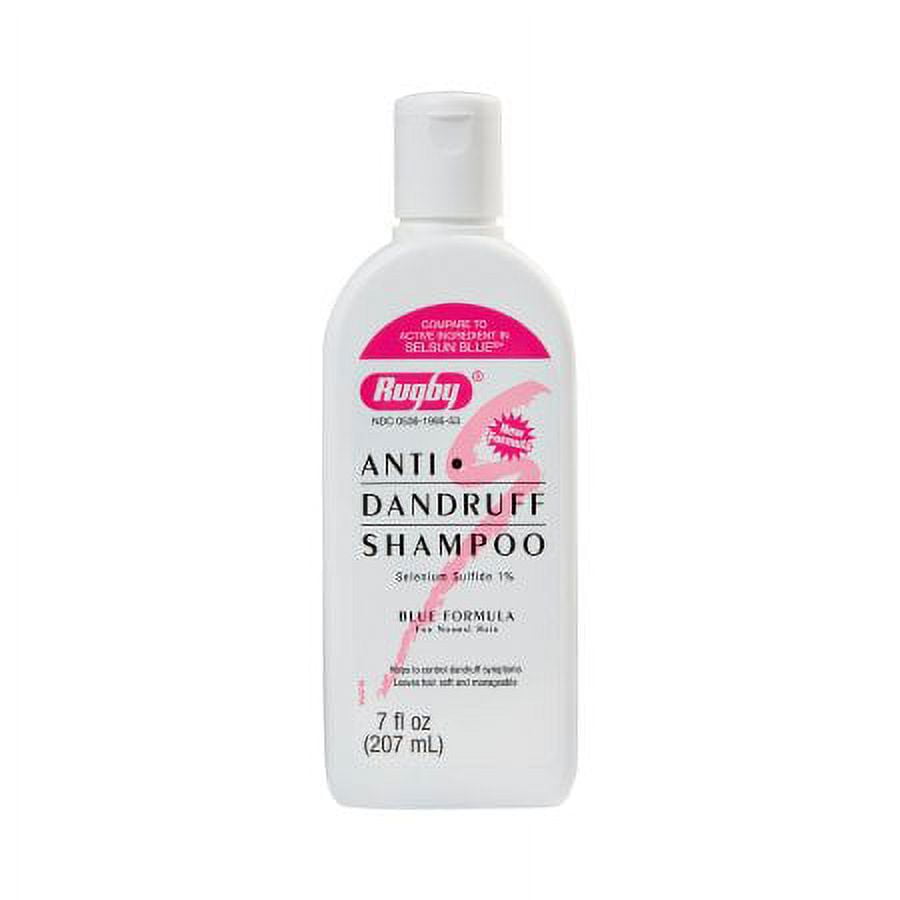 Rugby Selenium Sulfide Anti-Dandruff Shampoo 7 oz (Pack of 9)