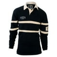 thumbnail image 1 of Rugby Shirt - Black Tan, Medium, 1 of 4