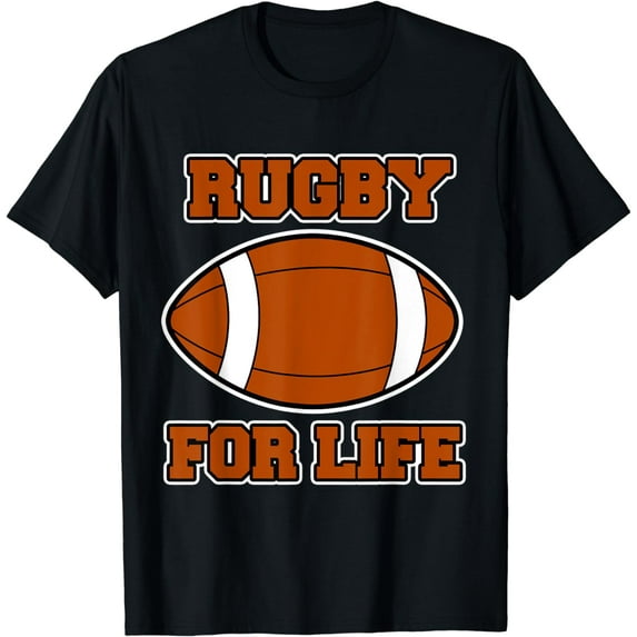 Rugby Shirt for Men and Women - Rugby for Life T-Shirt