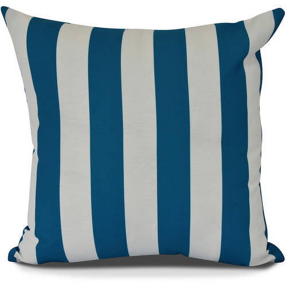 Rugby Stripe Stripe Print Pillow