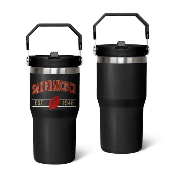 Rugby Team Handheld Cup - Rugby Black Edition 20 Oz