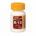 thumbnail image 1 of Rugby Vitamin B-12 Tablets, 100 mcg, 100 Count, 1 of 4