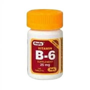 Rugby Vitamin B-6 25 Mg Tablets - 100 Ea