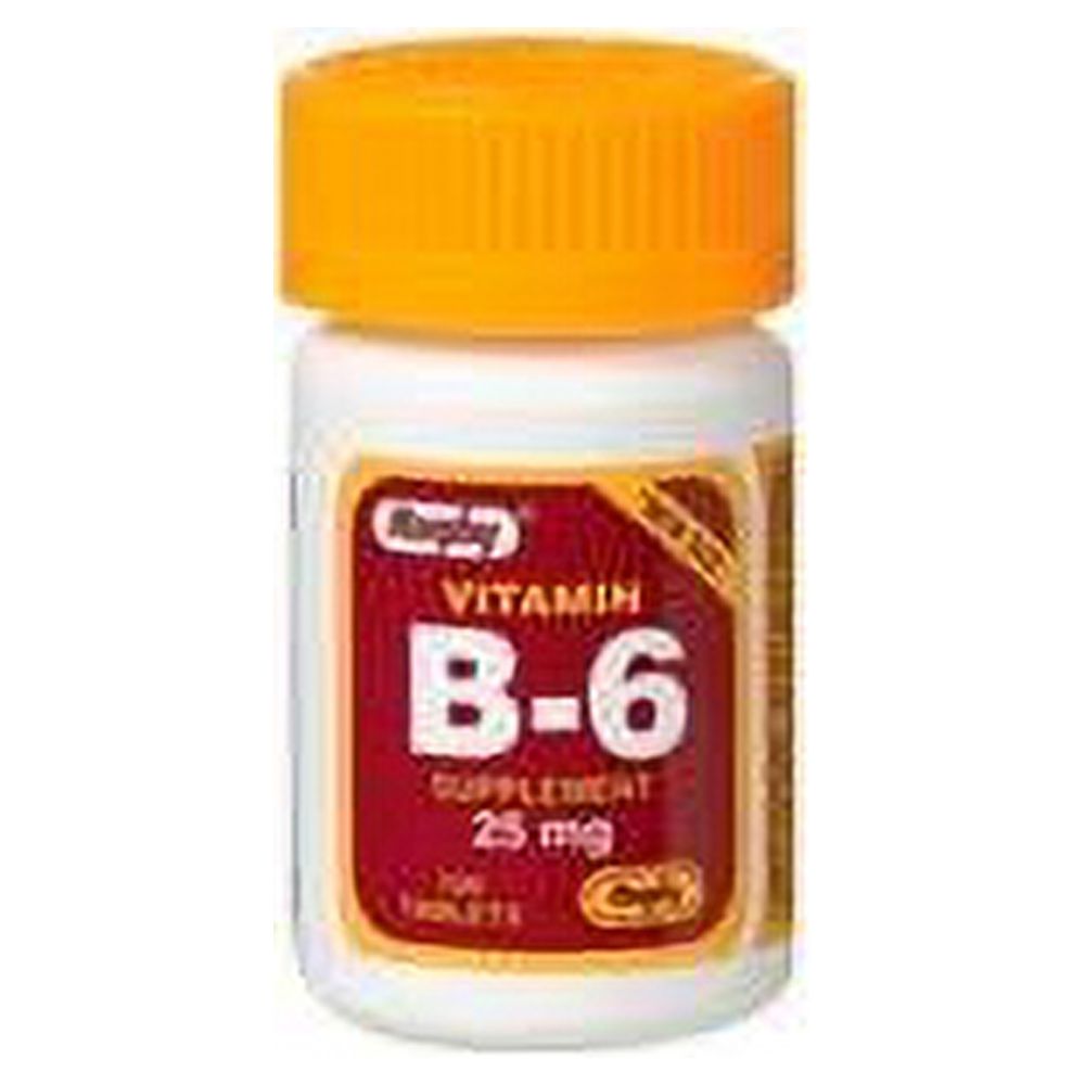Rugby Vitamin B6 25mg Tablets 100 Each