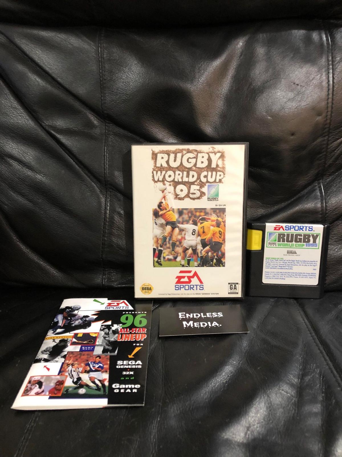 Rugby World Cup 95 Sega Genesis Complete