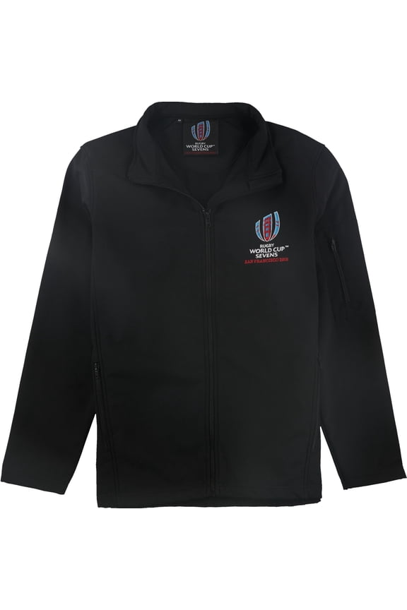 Mens 2018 San Francisco Track Jacket, Black, Medium (Regular)