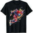 thumbnail image 1 of Rugby player splash of paint T-Shirt, 1 of 3