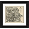 thumbnail image 1 of Ruger 16x15 Black Ornate Wood Framed with Double Matting Museum Art Print Titled - Atlanta Campaign IV - Ruger 1864, 1 of 4