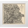 thumbnail image 1 of Ruger 16x15 White Modern Wood Framed Museum Art Print Titled - Atlanta Campaign IV - Ruger 1864, 1 of 4