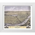 thumbnail image 1 of Ruger 17x15 White Modern Wood Framed Museum Art Print Titled - Saint Cloud Minnesota - Ruger 1869, 1 of 4
