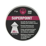 Ruger Air Gun Pellet Ammunition- .22 Caliber 5.5mm Pointed 200count. Lead Pellets.
