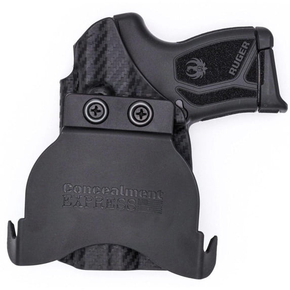 Ruger LCP MAX Paddle Holster Black / Right Hand by Rounded Gear