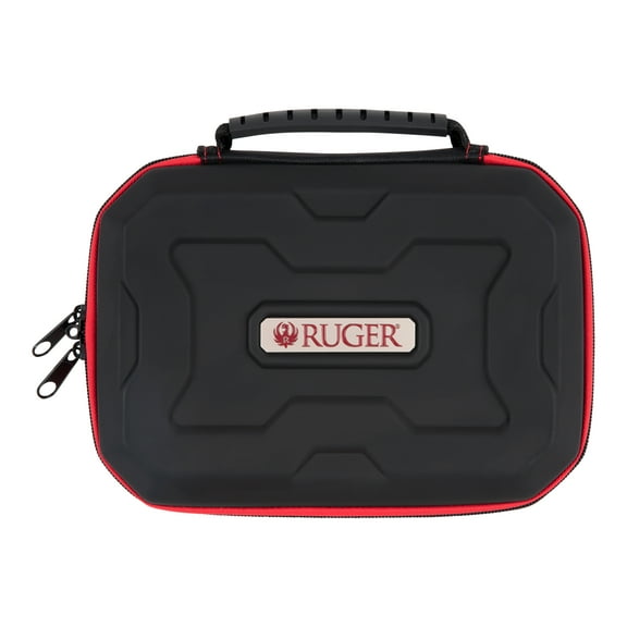 Ruger Phoenix Lockable Hardshell Handgun Case, Fits 9 Pistols, Black