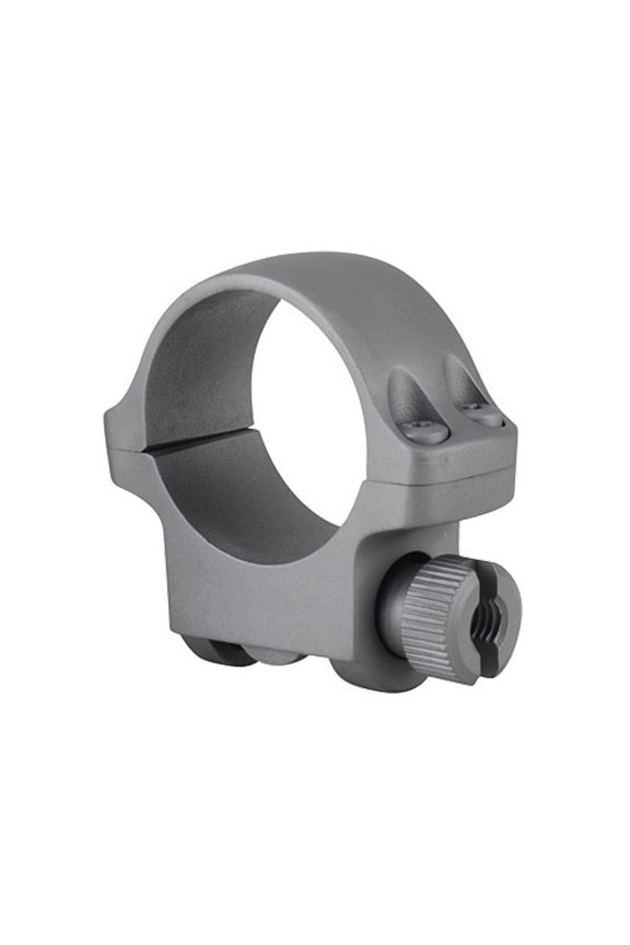 1" Scope Ring 3KHM Silver Matte Black Low