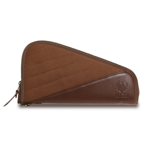 Ruger Wrangler Leather 11" Firearm Case by Allen Company, Caramel