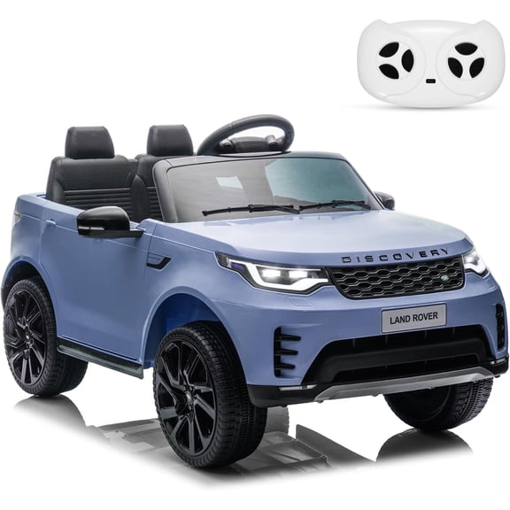 Rugerasy 12V Ride On Car,Electric Car,4.5Ah Battery, 2 Motors, 3 Speed Modes, Safety Features for Ages 3+,Light Blue