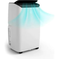 Rugerasy 14,000 BTU Portable Air Conditioner - 9,200 BTU (SACC) Cools 700 Sq.Ft,3-in-1 AC Unit with Dehumidifier & Fan,Remote Control,Black Top for Bedroom/Office