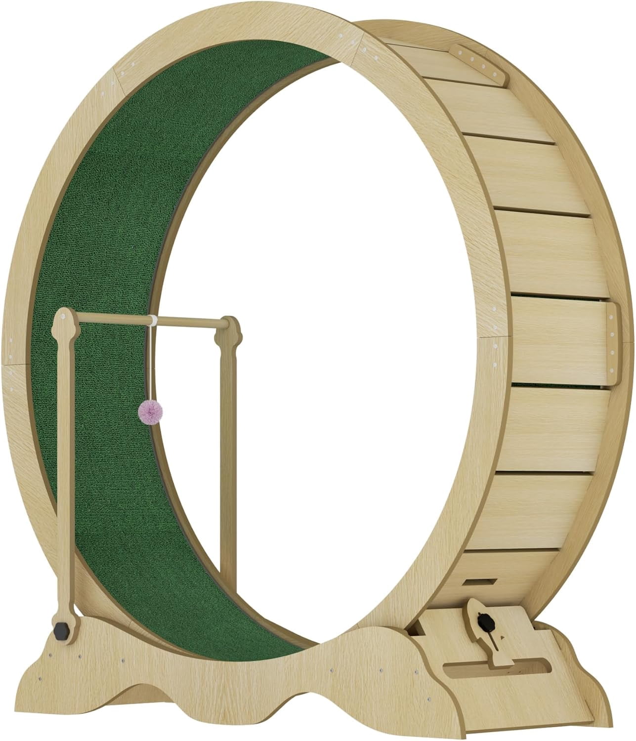 Rugerasy 48Inch Cat Wheel,15Inch Super Wide Tread Quiet Spinner ...
