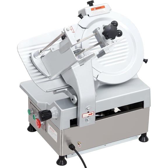 Rugerasy Automatic Meat Slicer, Dual Motor with Adjustable Thickness