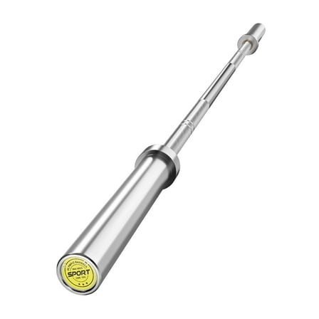 Rugerasy Barbell Bar,7 Ft Weight Bar for Squat,1500 Lbs Weight Capacity Steel Barbell for Strength and Weightlifting Training, Deadlift, Curl, Bench Press, Overhead Press,Hard chrome plating