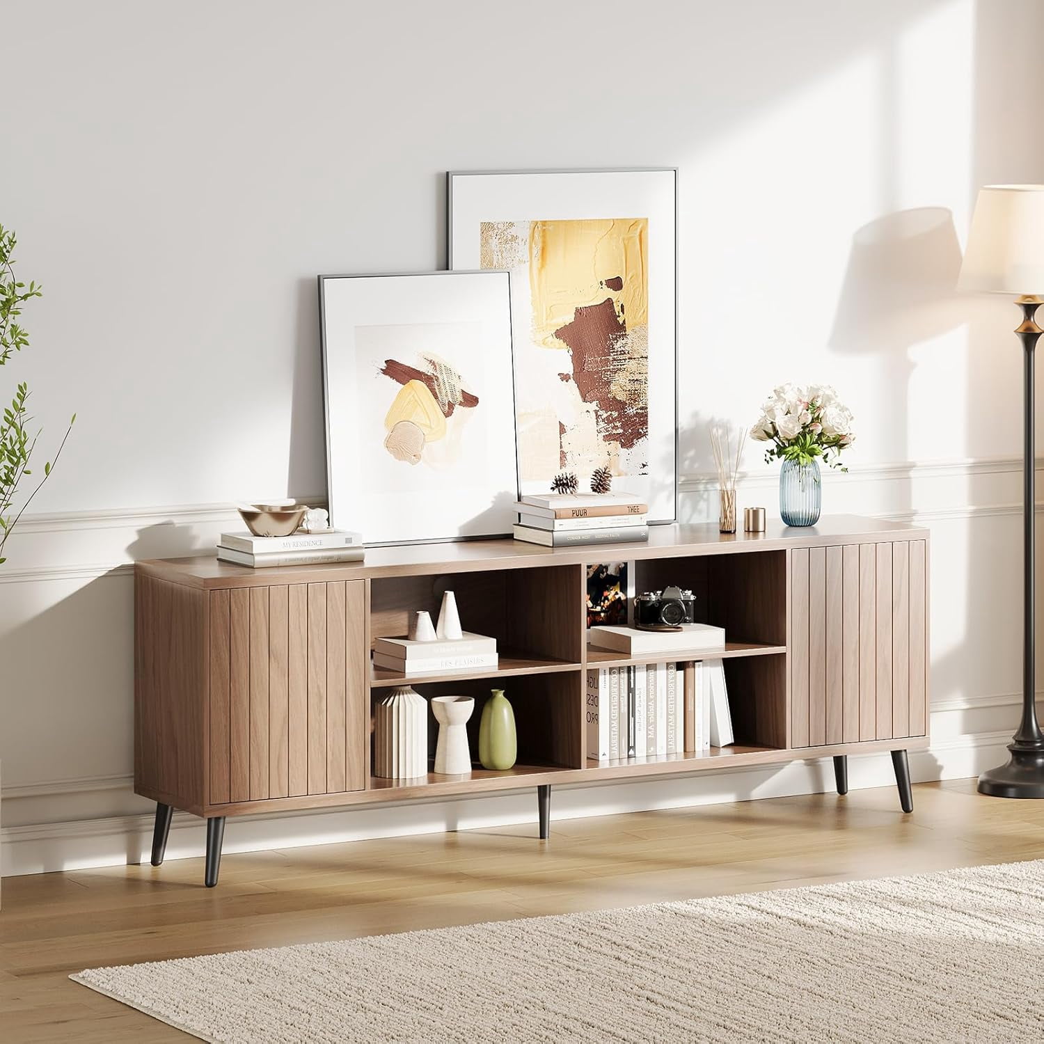 Premium Tv Cabinet With Adjustable Panels