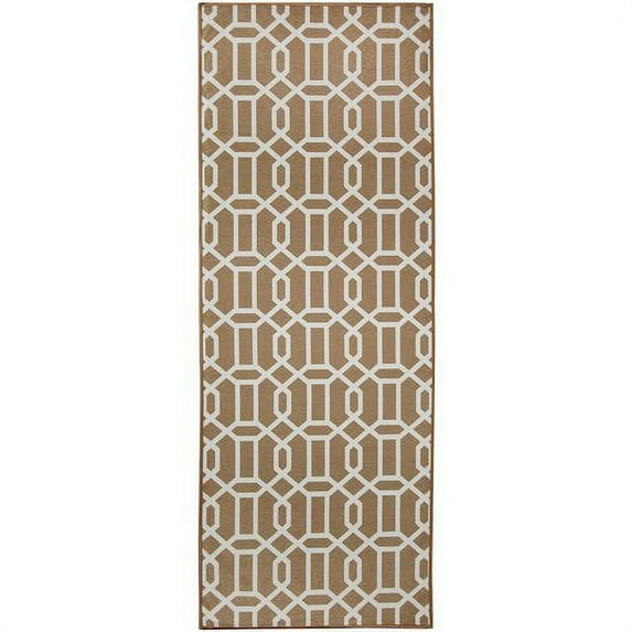Ruggable Hand Woven Tan Indoor/Outdoor Area Rug