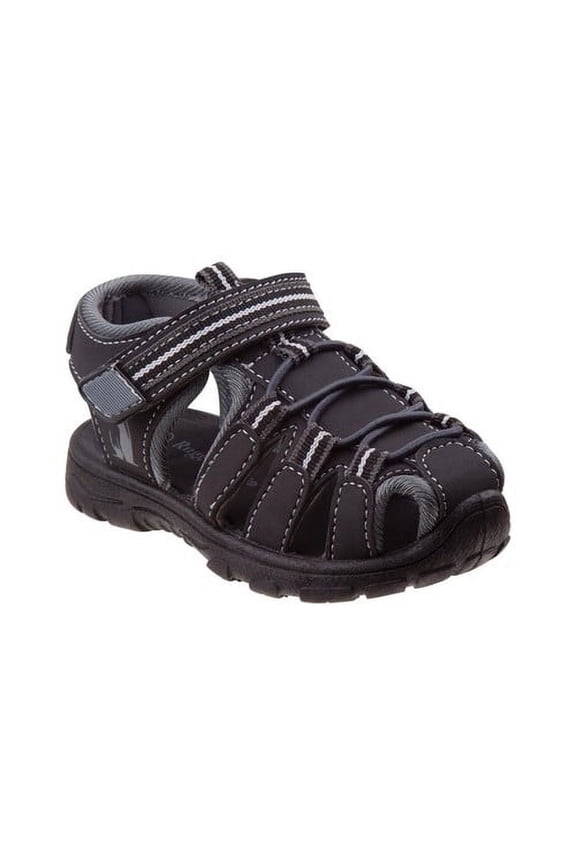 Boy Closed Toe Hook & Loop Fisherman Style Sport Sandals