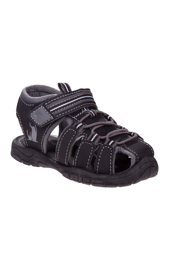 Boy Closed Toe Hook & Loop Fisherman Style Sport Sandals