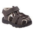thumbnail image 1 of Rugged Bear Boy Closed Toe Kids Sport Sandals, Brown, 11, 1 of 5