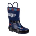 thumbnail image 1 of Rugged Bear Boys  Rainboots without Loops, Blue Shark, 2, 1 of 5