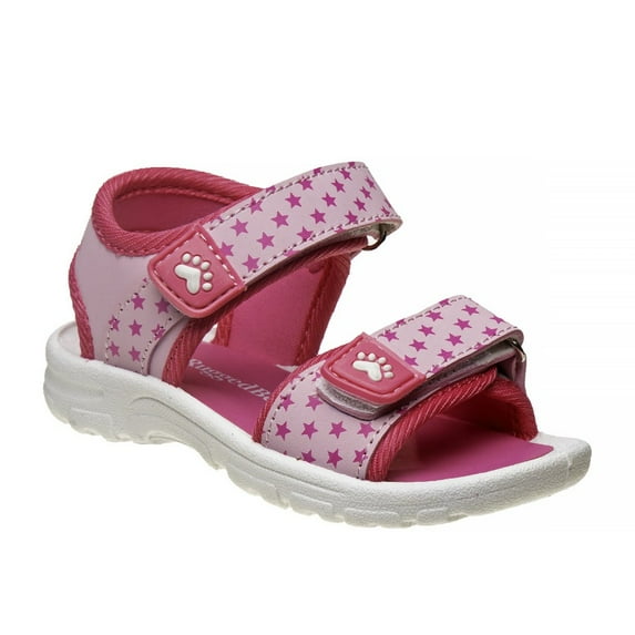 Rugged Bear Girl Toddler Sport Sandal, Pink, 9