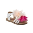 thumbnail image 1 of Rugged Bear Girls' Fabric Multicolor Sandals, 1 of 5