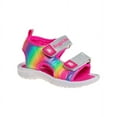 thumbnail image 1 of Rugged Bear Girls Double Hook & Loop Sport Sandals (Toddler Sizes), 1 of 5