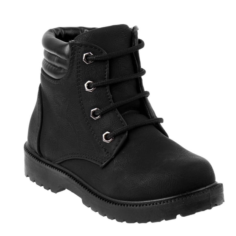 Unisex Lace-Up Combat Boots, Leather and Synthetic, Ankle Height Amazon.com | Vepose Women main image 4
