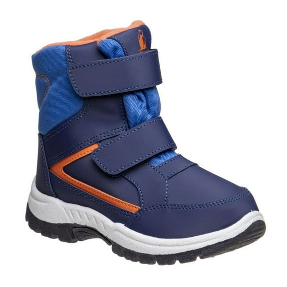 Rugged Bear Little Kids Boys Hook & Loop Snow Boots