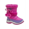 thumbnail image 1 of Rugged Bear Little Kids Girls Snow Boots with Zip-up and Pon Pon Ornamented Closure, 1 of 7