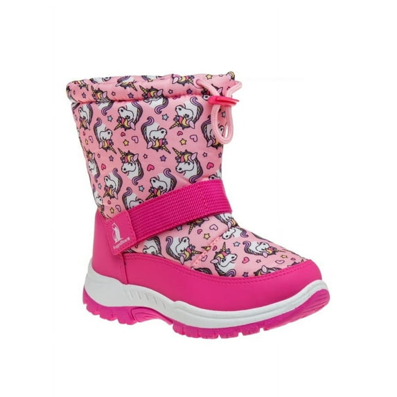 Rugged Bear Little Kids Girls' Snow Boots - PinkMulti, 12